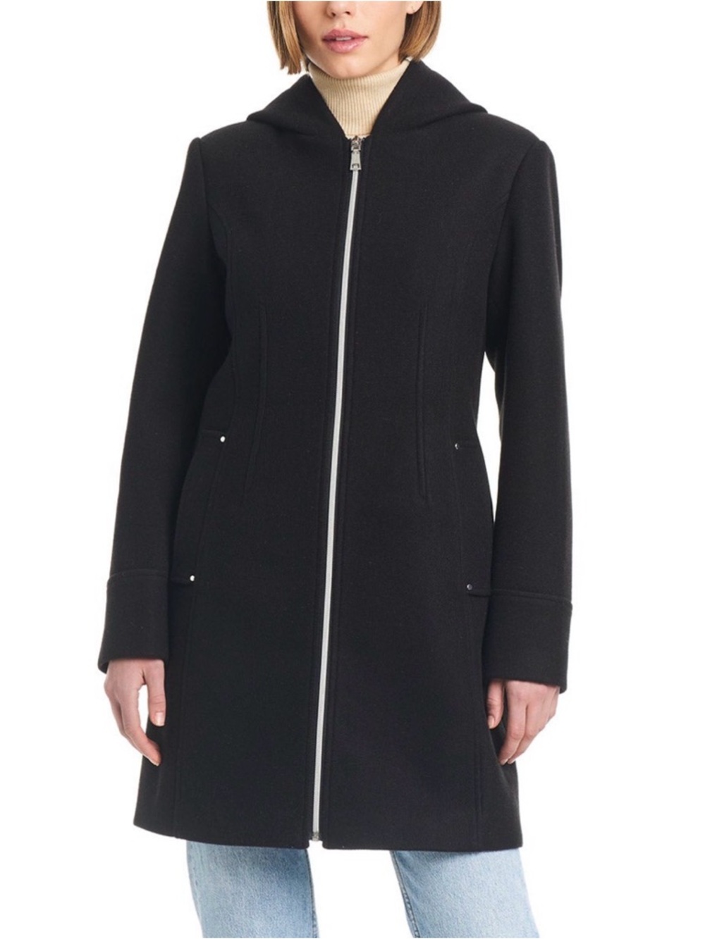Vince Camuto Ladies' Hooded Full-Zip Jacket
